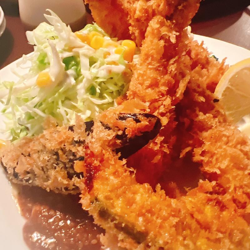 エビフライ(ステーキハウス ニューテキサス)