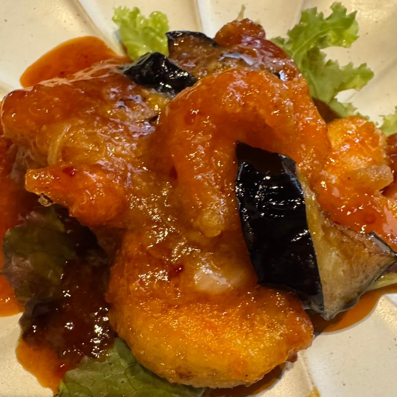 海老チリソース膳(和心鮮彩・粋 本店 )