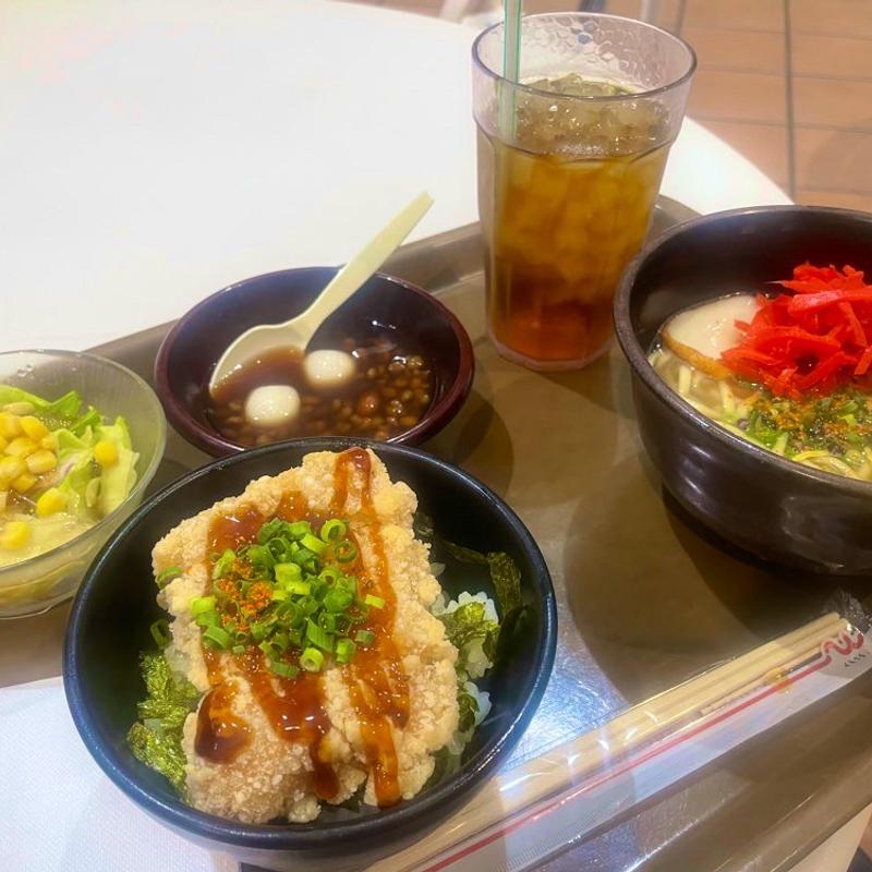 日替わりそばセット(めん家 那覇メインプレイス店)