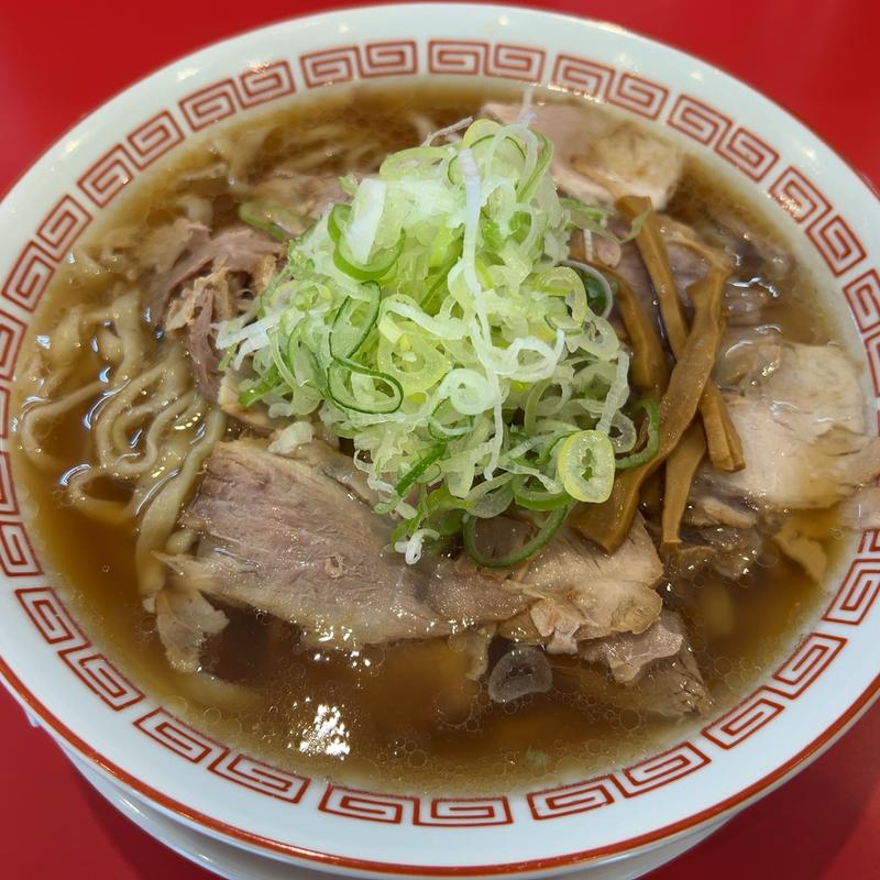 ラーメン大盛ネギ増し(ラーメン荒畑)