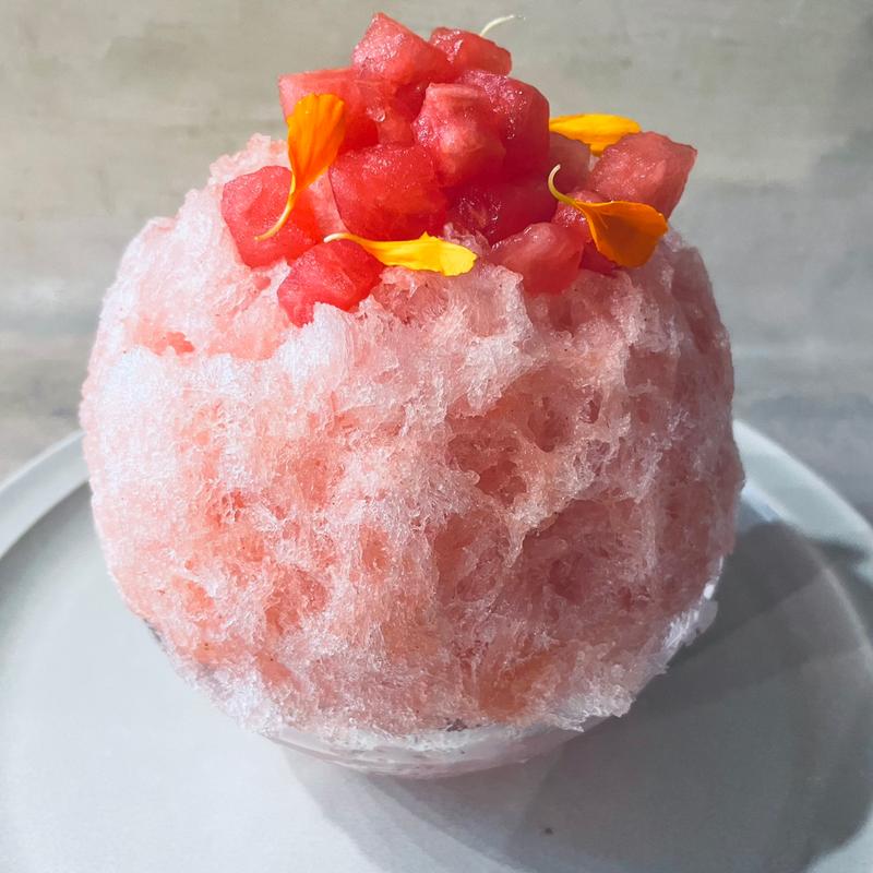 倉吉すいか(上原食堂（かき氷専門店）)