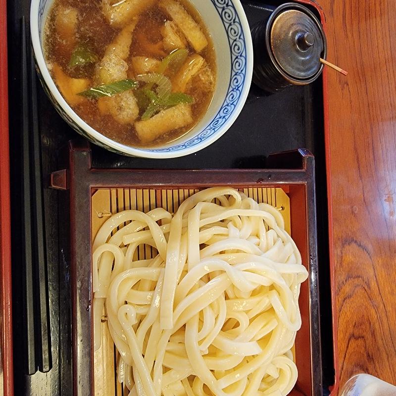 吉田のうどんの肉汁うどん中盛り(食事とお酒 Ta Ke)