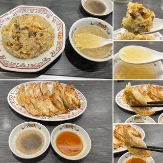 炒飯に餃子W