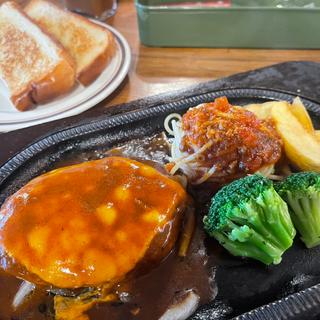 チーズハンバーグステーキ
