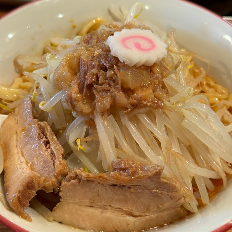 豚ソバ冷やし担々麺(麺の極はなみち )