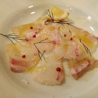 鯛のカルパッチョ