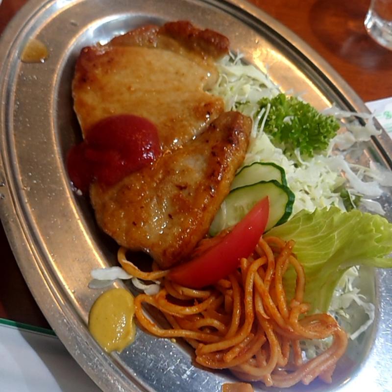 ポークソテーライス(洋食ながおか )