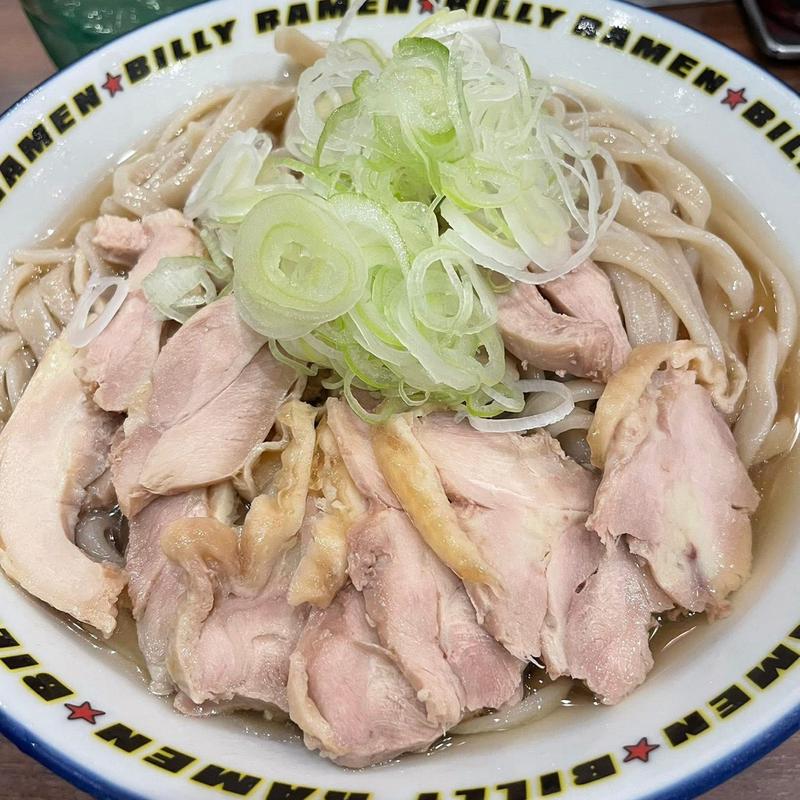 冷たい肉そば 麺増し(ラーメン☆ビリー泉学院前店)