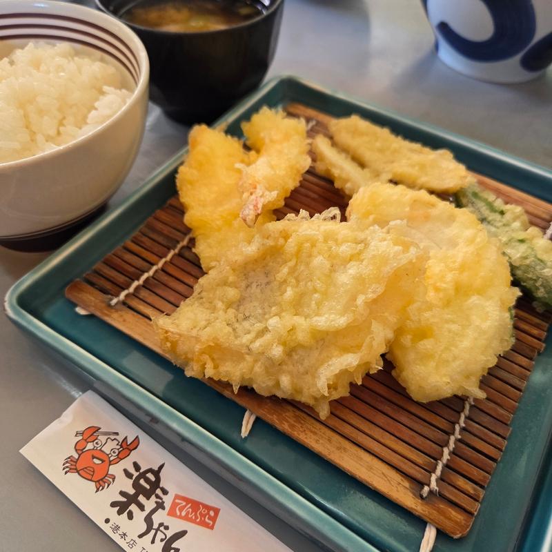 楽ちゃん定食(楽ちゃん 港本店)