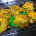 枝豆ととうもろこしのつまみ揚げ
