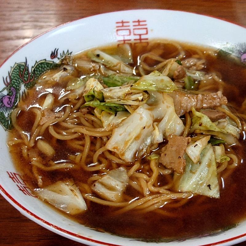 スープ入り焼きそば(こばや食堂)