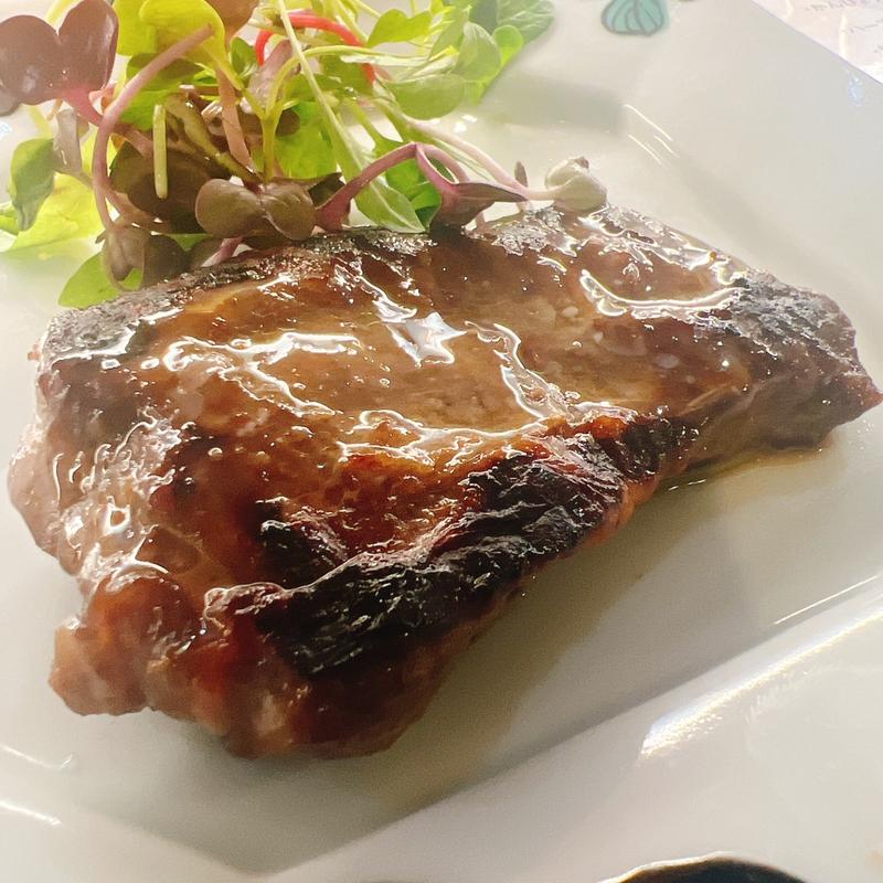 マグロの頬肉ステーキ(寿し処 花笑み)