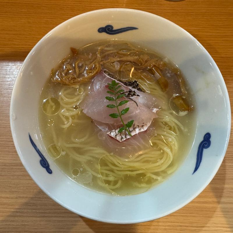 冷やし鯛塩らーめん(ガモウスマイル)