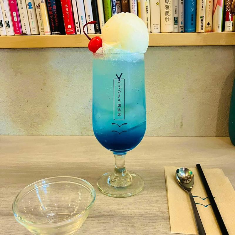 うのまちクリームソーダ(うのまち珈琲店 鎌倉店)