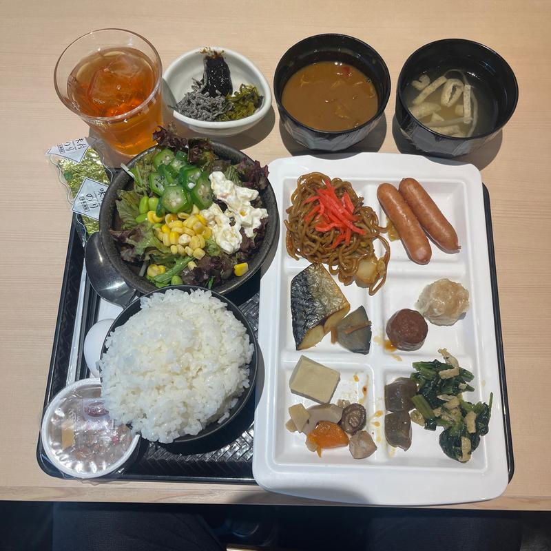 朝食ビュッフェ(京都銀ゆば高崎駅前店)