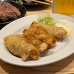 鶏皮餃子