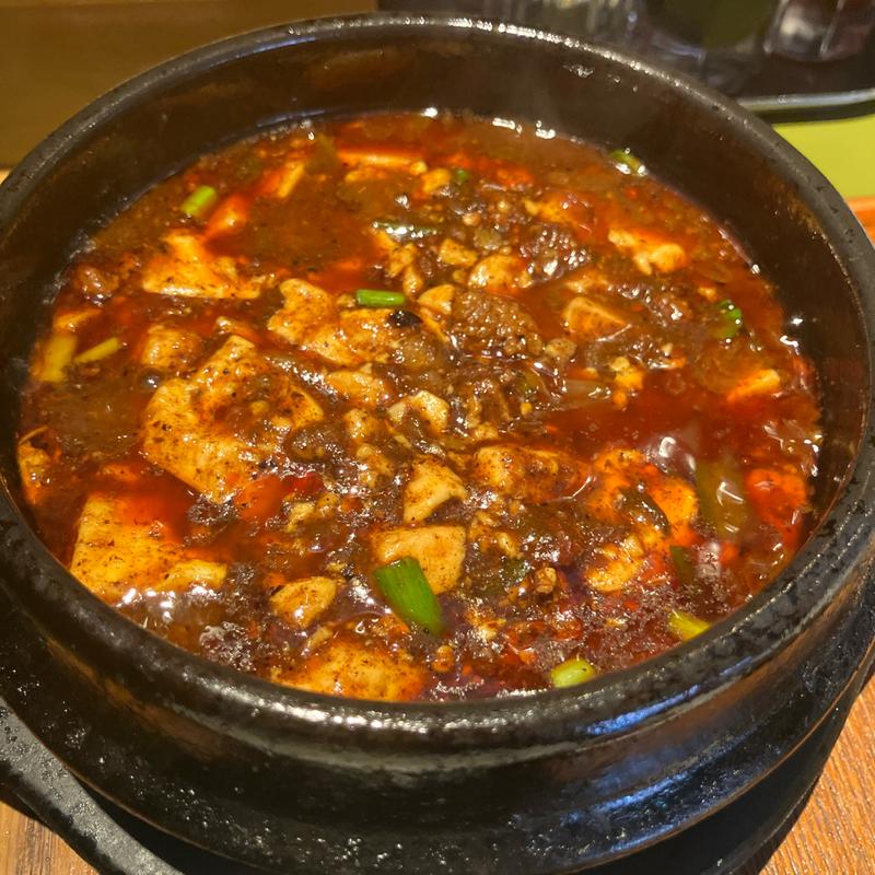 麻婆豆腐定食(つるかめ 恵比寿店)