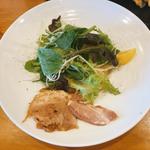 海老油そばサラダ仕立て