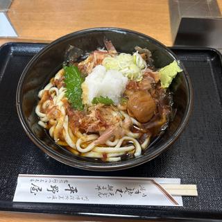 冷やし梅かつおうどん