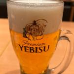 YEBISUビールジョッキ