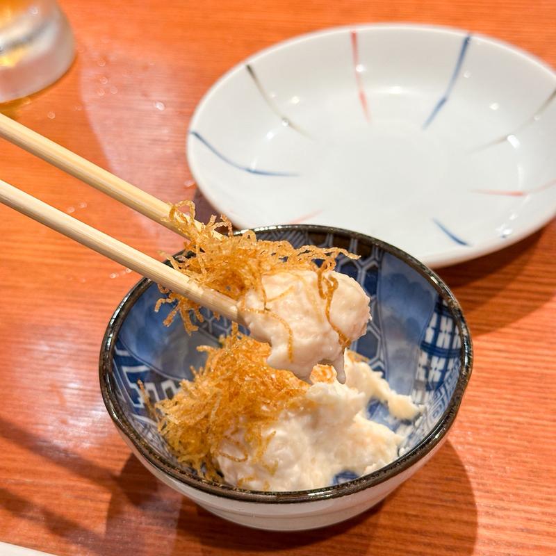 お通し(九州料理 博多花串 栄錦店)