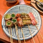 おまかせ巻き串五本盛り
