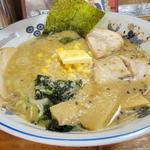 さそり固めこってり味噌ラーメン＋ブッチャー