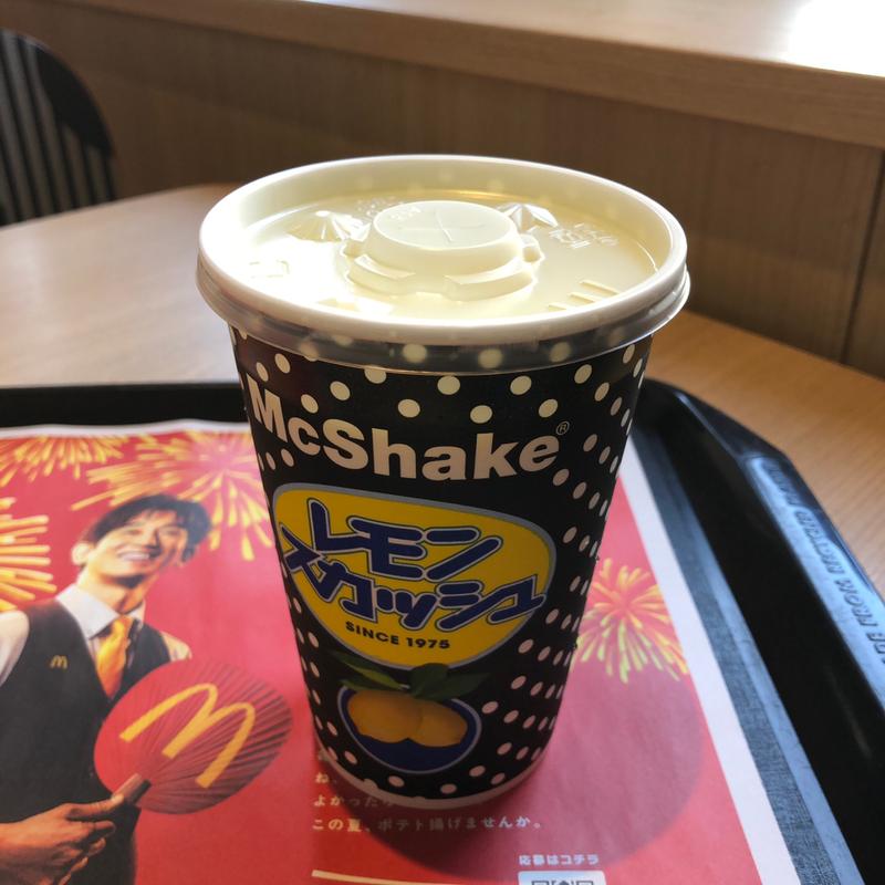 マックシェイク レモンスカッシュ M(マクドナルド 三郷三丁目店)