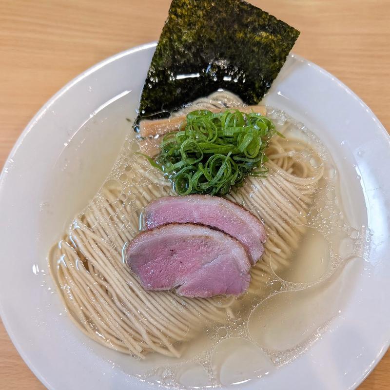 純塩ラーメン(らぁ麺今野)