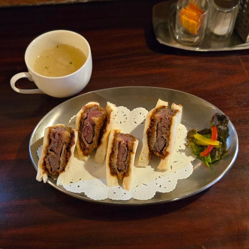 カツサンド ハーフ(グリル梵)