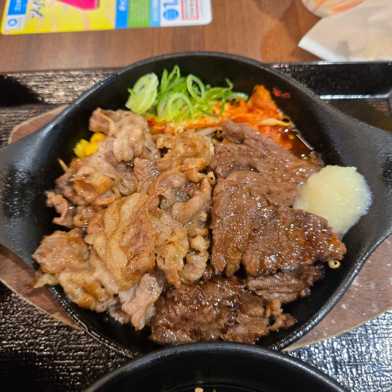 牛ハラミ&牛カルビ(肉丸商店 イオンモール高崎店)