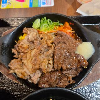牛ハラミ&牛カルビ