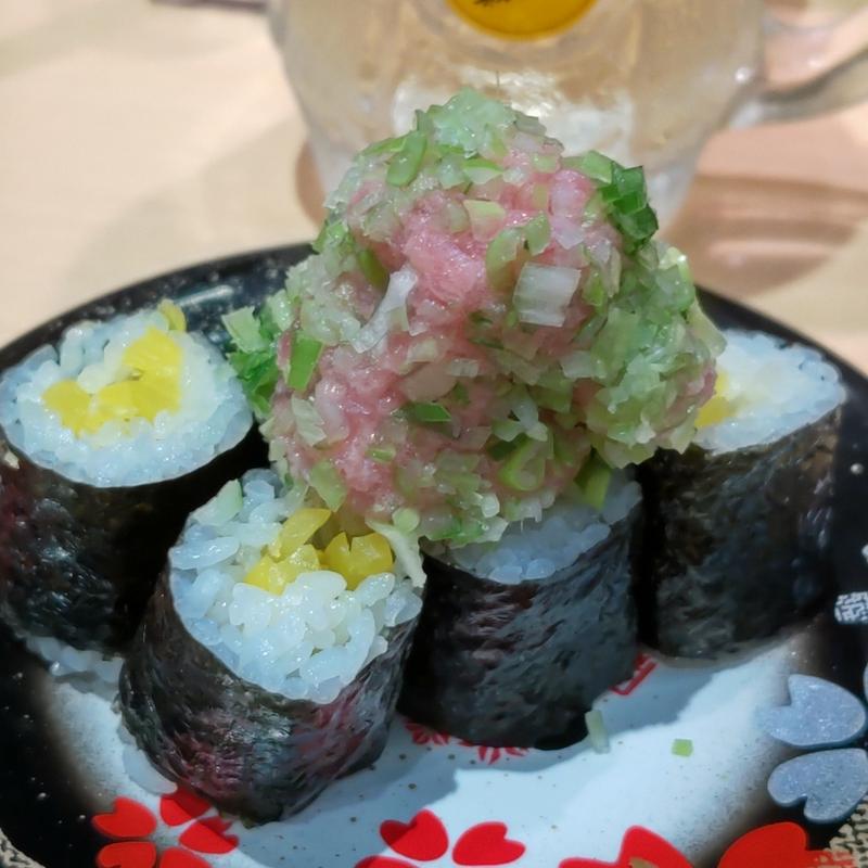 とろたくのっけ盛り(神奈川回転寿司 二代目ぐるめ亭 港南台バーズ店)
