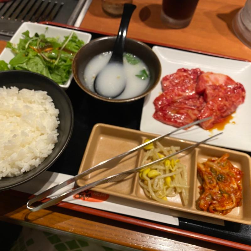 ◆国産和牛カルビランチ(ぴゅあ 神田店 )