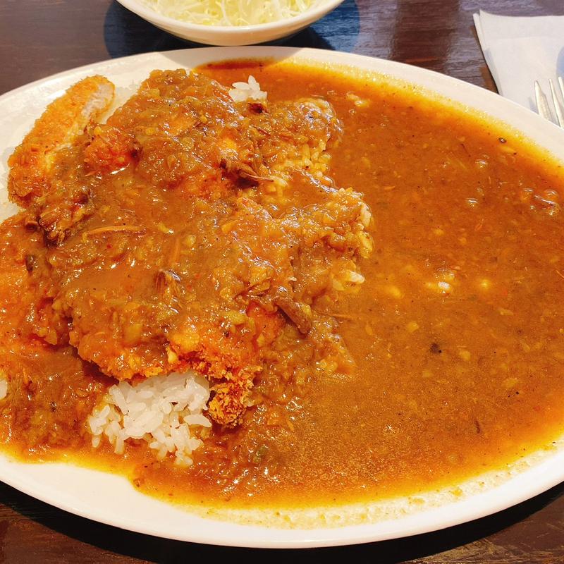 辛口チキンカツカレー(王様のスプーン)
