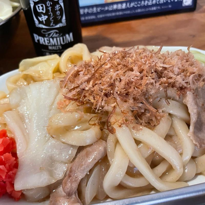 焼きうどん(串カツ田中 上野6丁目店)