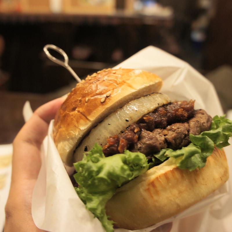 BBQバーガー(himomin)