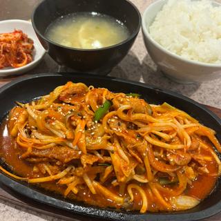 辛味噌プルコギ定食