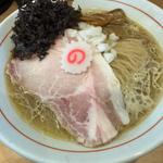 冷やし煮干しラーメン
