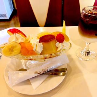 プリンアラモード