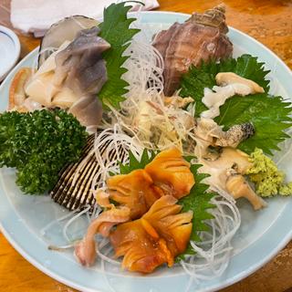 貝刺し盛り(ほっかいや)