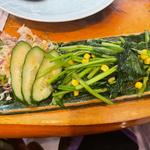 ほうれん草バター