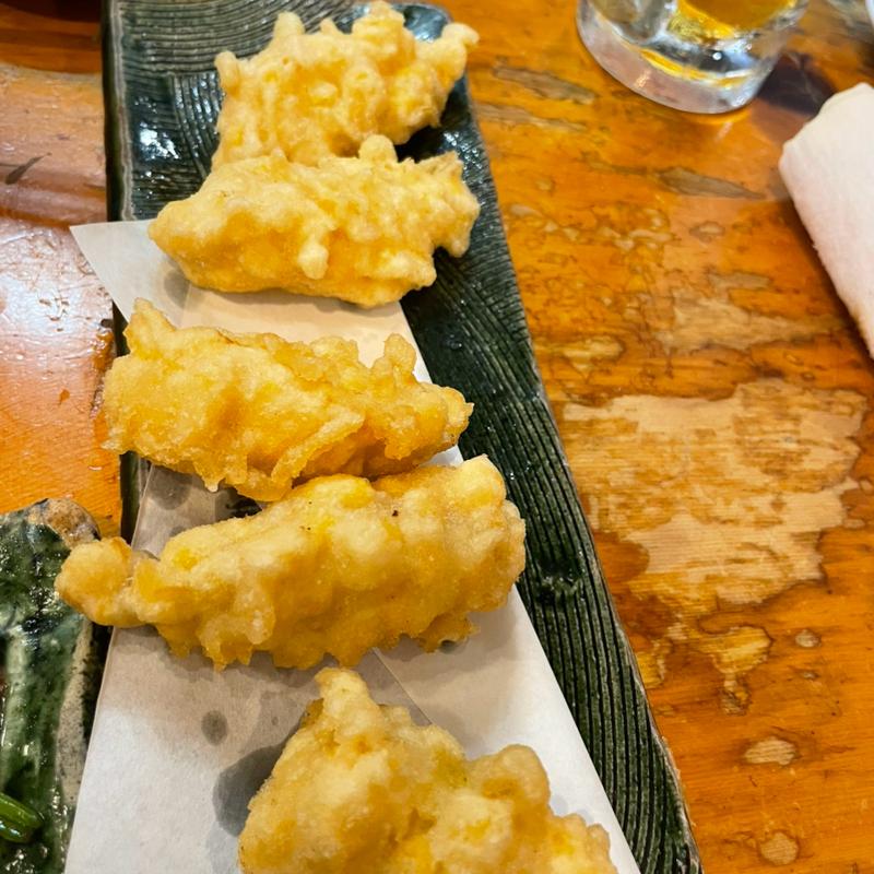 とうもろこし天ぷら(ほっかいや)