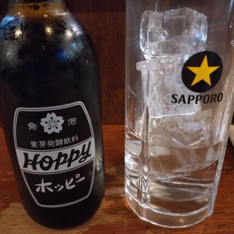 ホッピー白(もつ焼き ばん 五反田店)