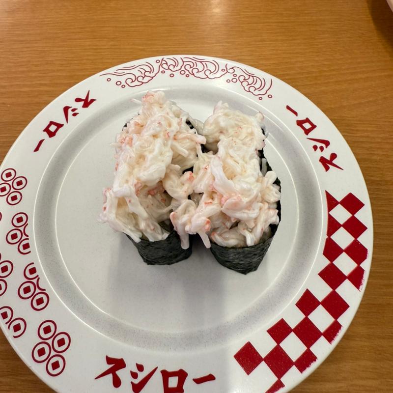 カニ風サラダ(スシロー 足立保木間店)