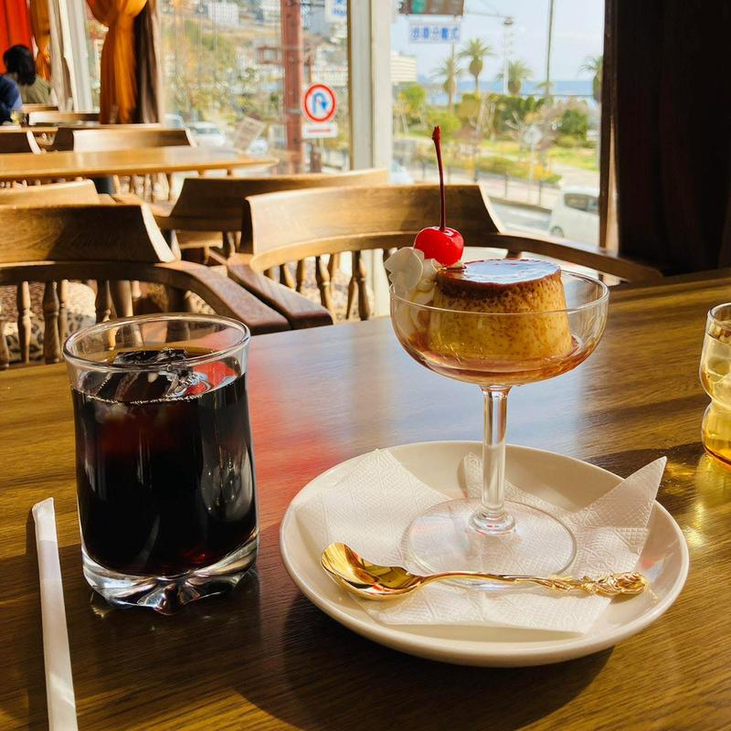 プリン アイスコーヒー(サンバード )