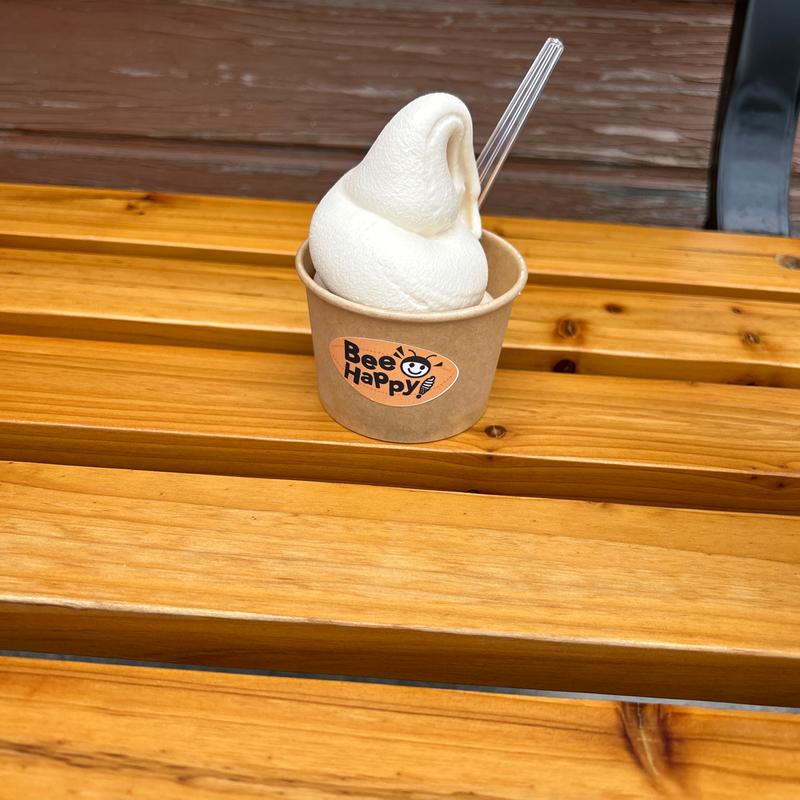 蜂蜜ソフトクリーム(武州養蜂園 宮町店)