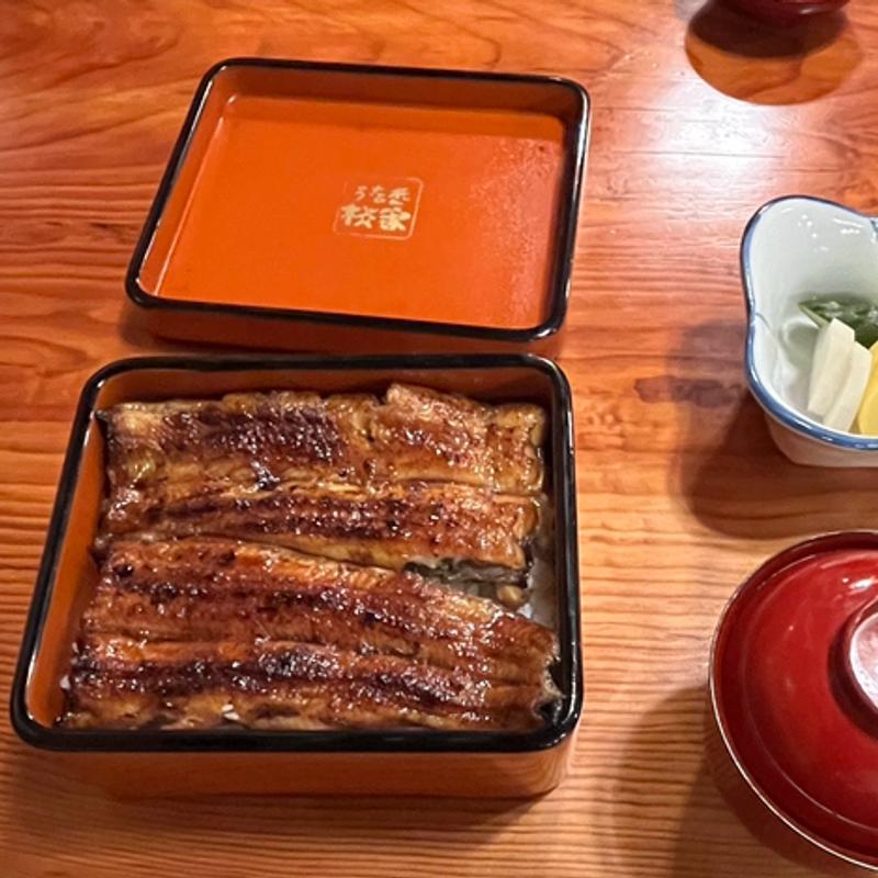 うなぎ重箱（1匹）(うなぎ 桜家)