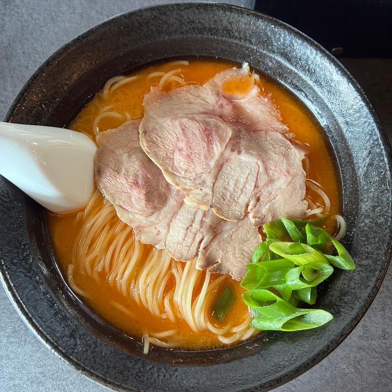 本日こエビ×豚骨×細麺(甲殻類ラーメン専門店 旧カニトン)