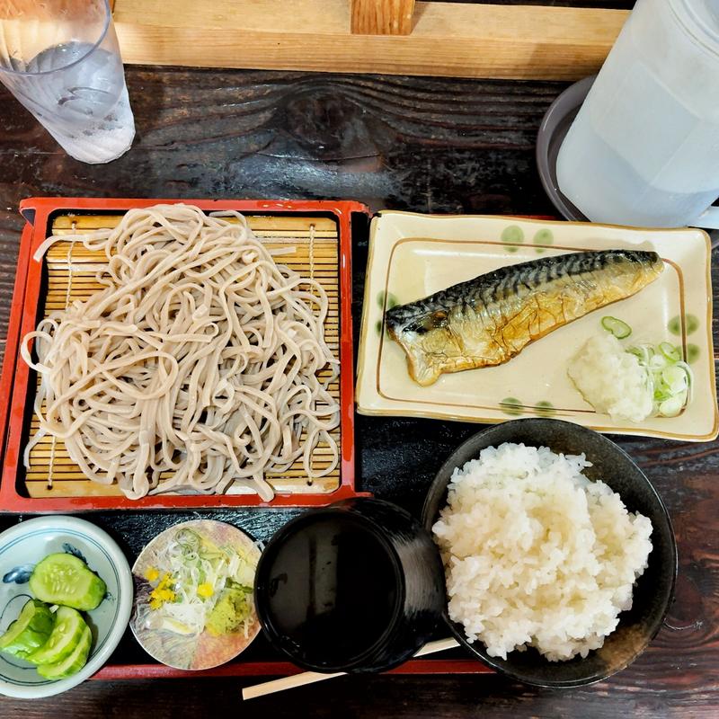 塩さばセット(そばいち )